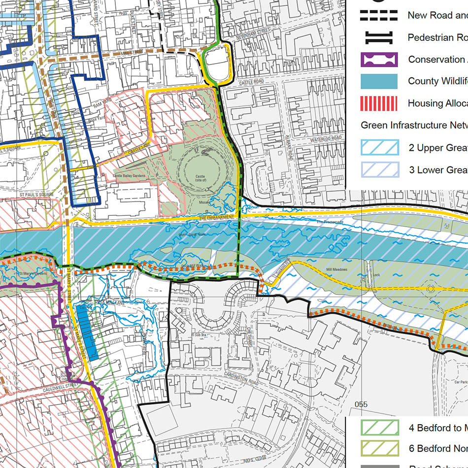 Proposals Maps Bedford Borough Council Lovell Johns