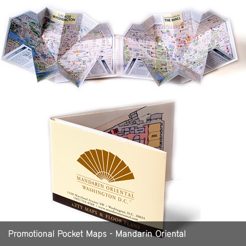 Promotional Pocket Maps Mandarin Oriental Lovell Johns
