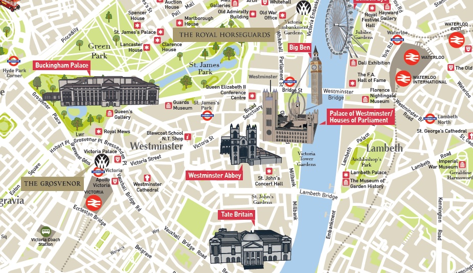 Top 5 Illustrated Maps Of London