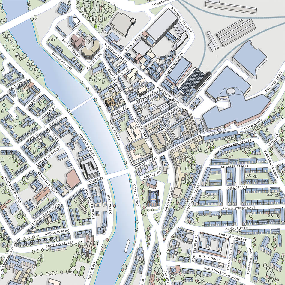 Inverness Map