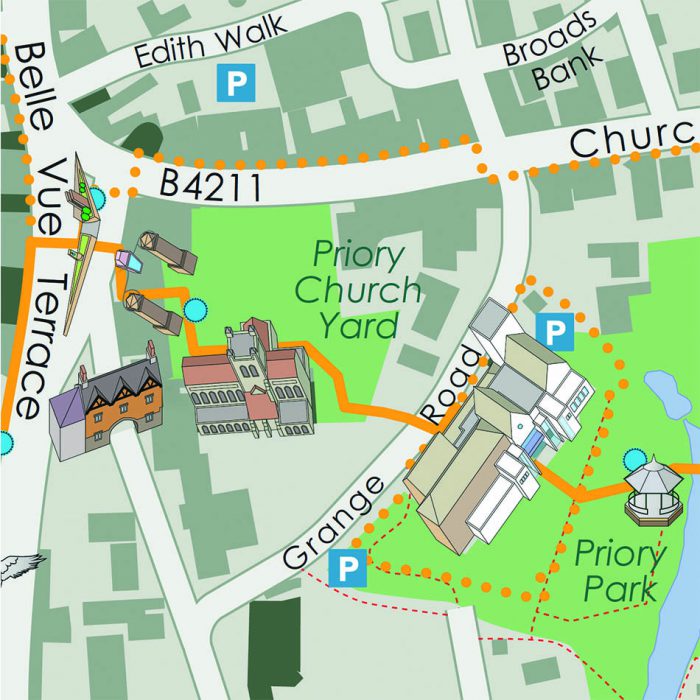 greatmalvernillustrativemappingfortourismdetail_1 Lovell Johns