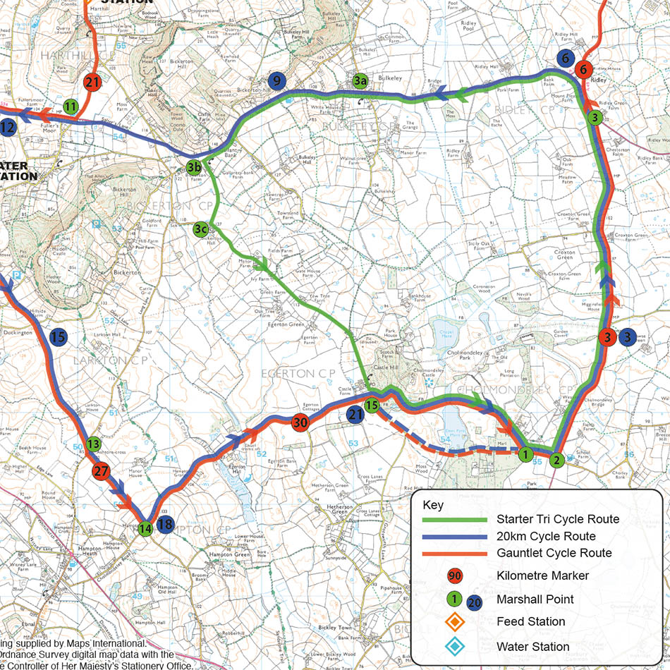 Road Map Of Wiltshire